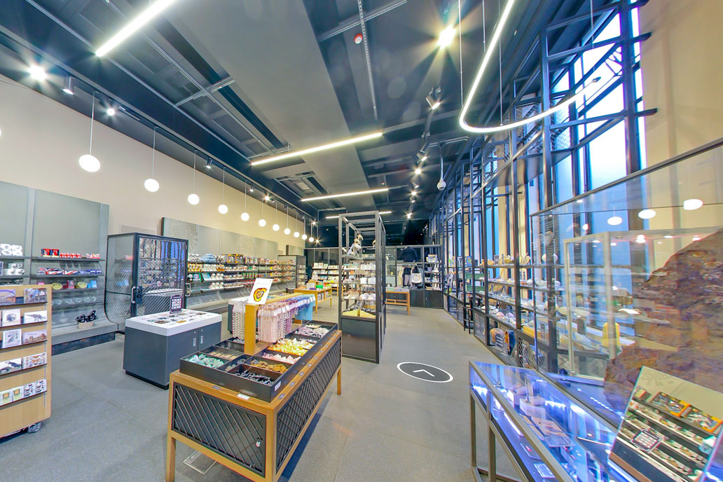 Natural History Museum's Cranbourne boutique laser scan survey