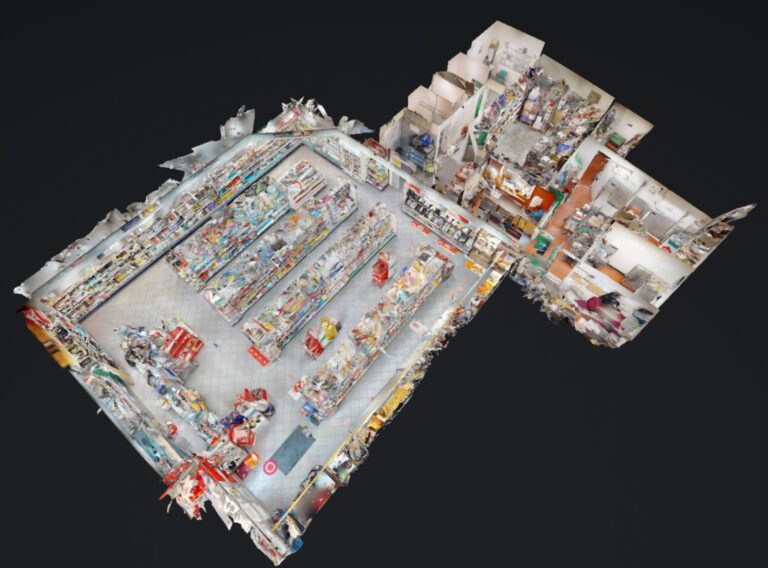 Matterport dollhouse view