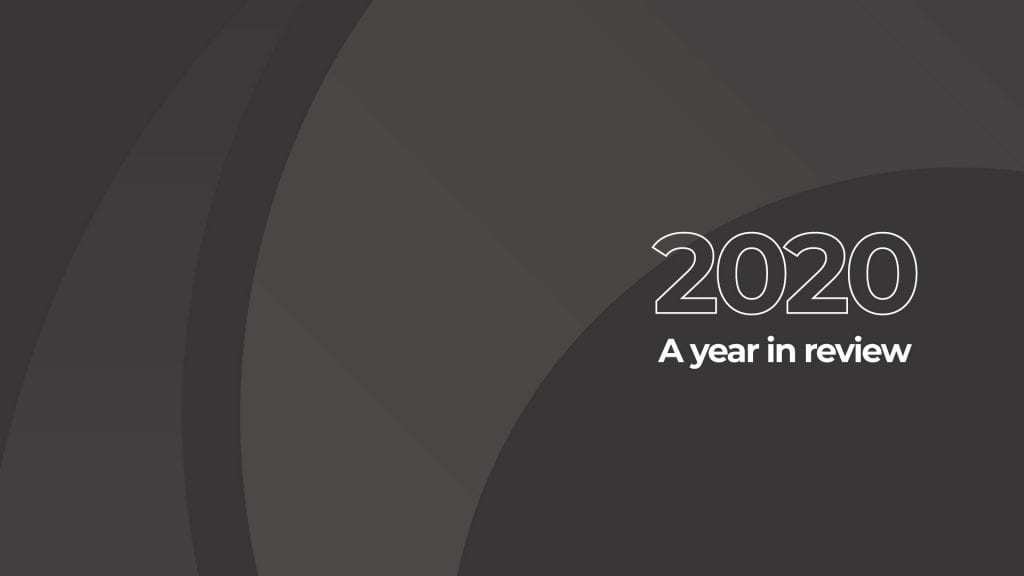 2020 - A year in review