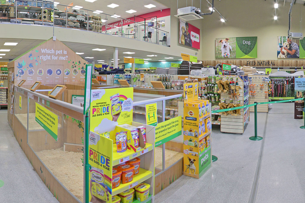 Pets at Home validate store selection using StoreView