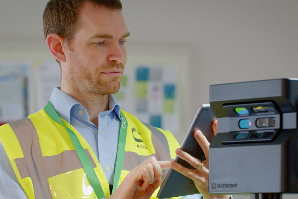 Matterport digital twin surveyor