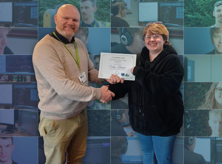 CADS' award winning apprentice Emily Klumper